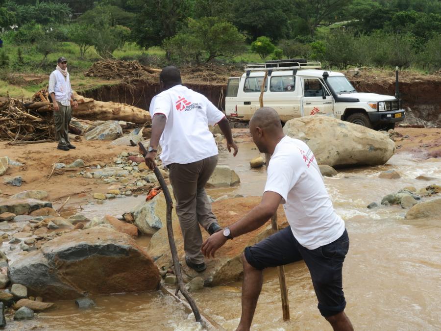 MSF response to cyclone Idai in Chimanimani - Zimbabwe