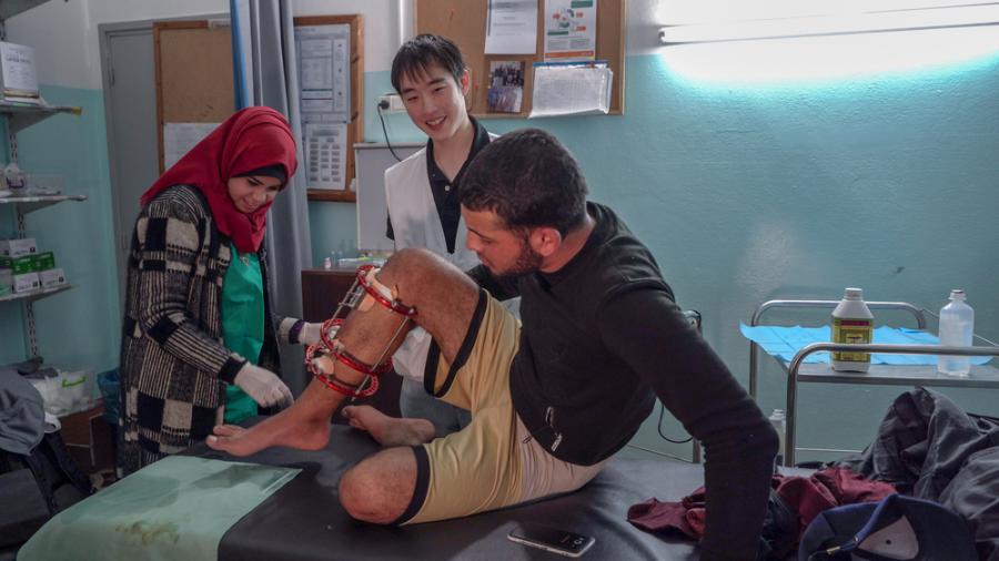 Gaza: MSF providing care for the victims of the Great March of Return Gaza: MSF providing care for the victims of the Great March of Return