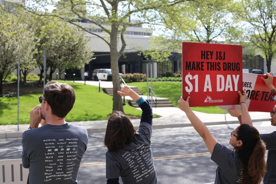 Johnson & Johnson demonstration - bedaquiline