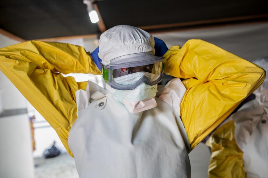 MSF supports the Ebola Transit Center in Bunia