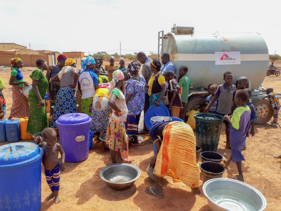 Djibo, Watertrucking activities