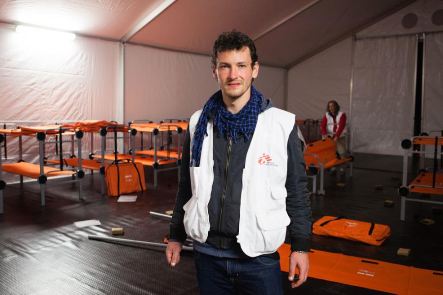 Cristian Reynders, MSF Field Coordinator for Northwest Syria