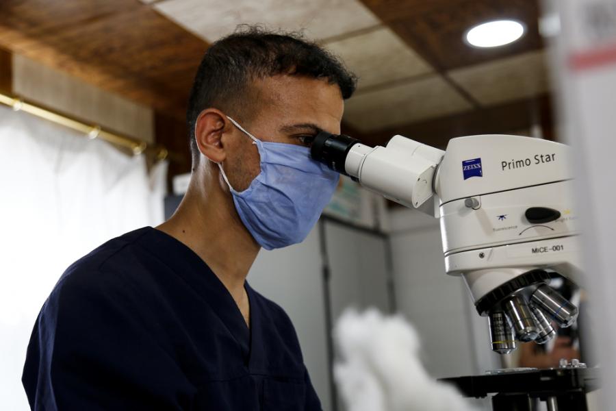 MSF healthcare in Nablus hospital Mosul