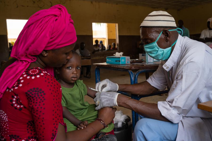 Measles Vaccination Campaign in Timbuktu