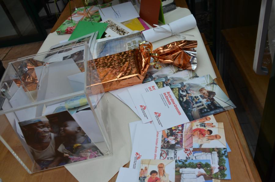 Spendenbox Geburtstagsfeier Spendenbox Geburtstagsfeier