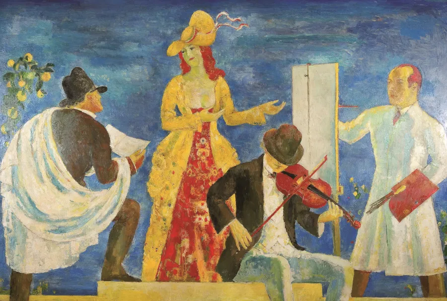 „Die schönen Künste“ von Wilhelm Thöny 