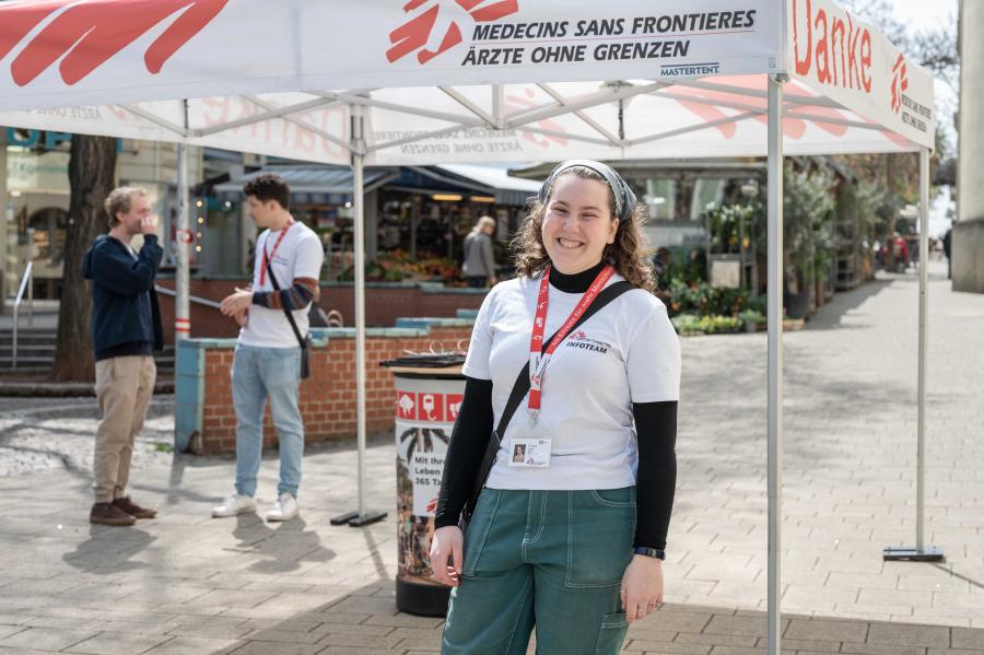 Straßenfundraising, F2F, face2face, Ärzte ohne Grenzen