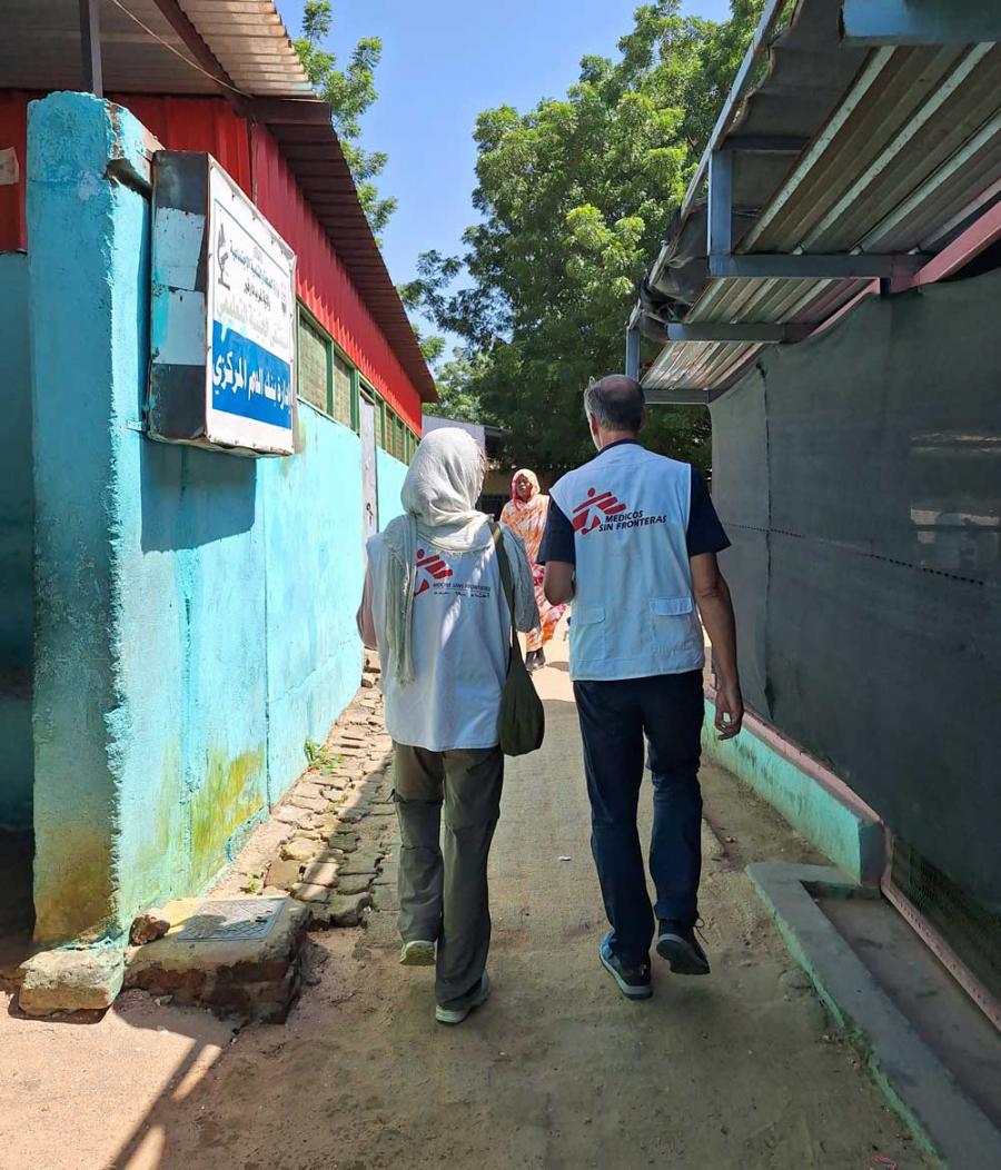 MSF Team in El Geneina