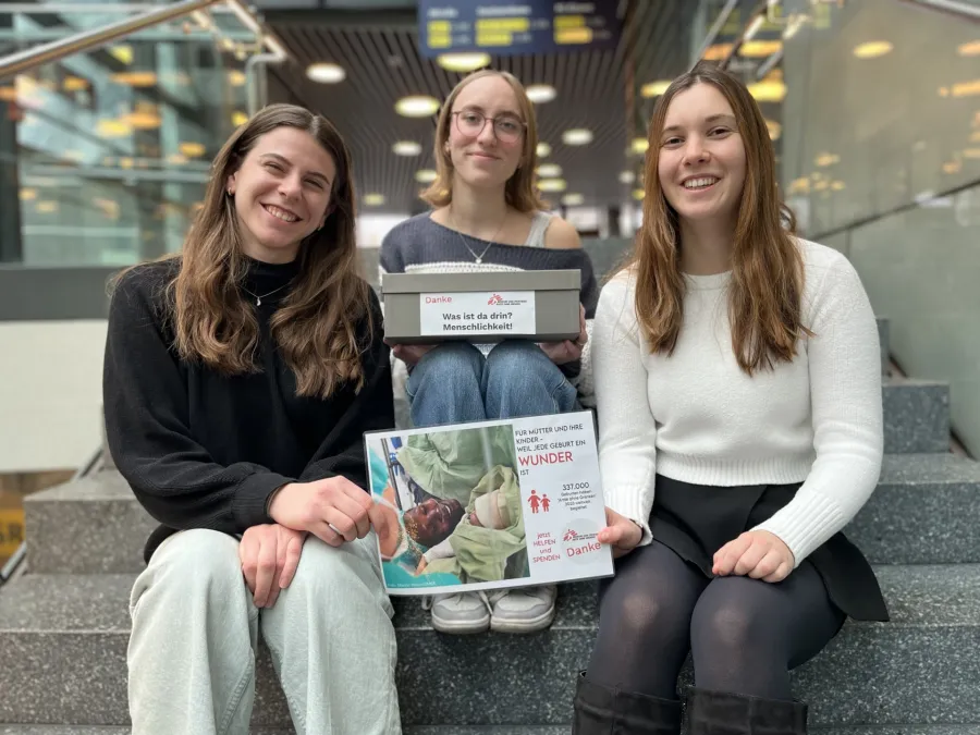 Die drei Studierenden