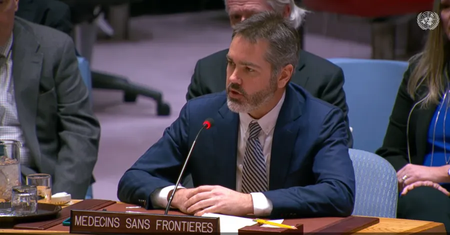 C. Lockyear at UN Security Council