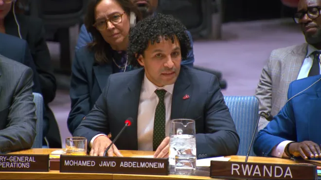 Screenshot Rede vor dem UN-Sicherheitsrat