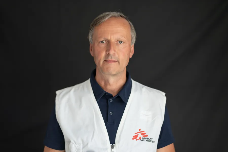 Marcus Bachmann bei Ärzte ohne Grenzen
