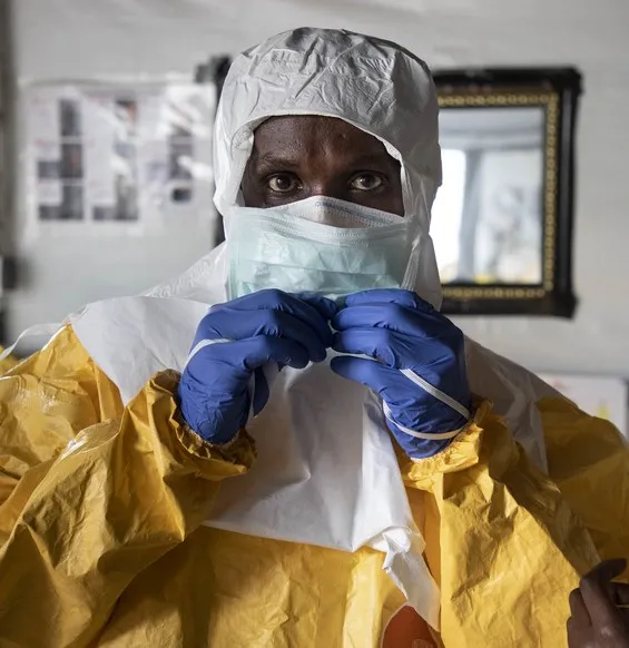 Ebola Center in Bunia, DR Kongo