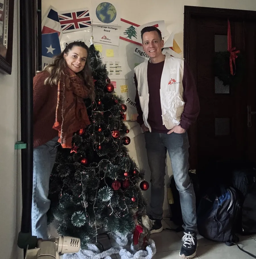 Verena Prinz-Wegerer: Mit Ärzte ohne Grenzen zu Weihnachten im Einsatz im Libanon