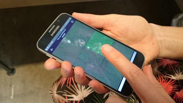 Jorieke Vyncke entwickelt Handysoftware für kartierung Abgelegener Regionen