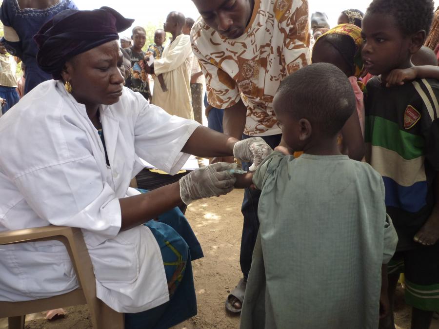Tschad 2010: Masernimpfkampagne