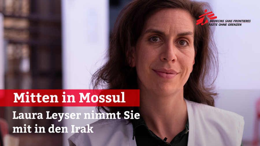 Laura Leyser im Irak