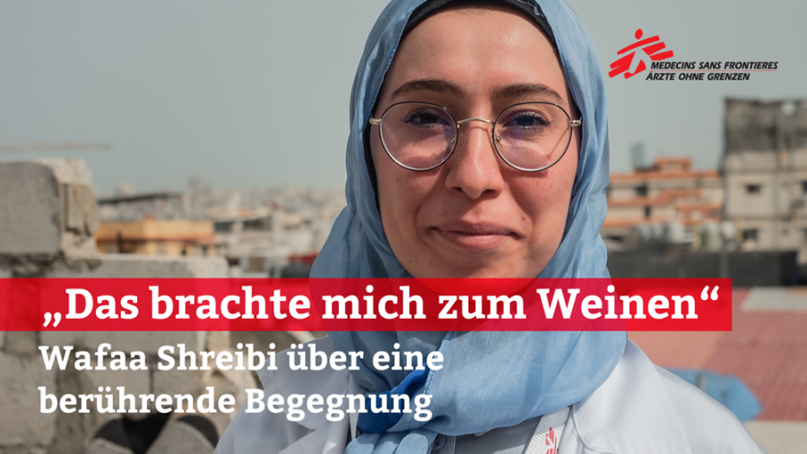 "Der Moment, der mich am meisten berührt hat" - Hebamme Wafaa erzählt