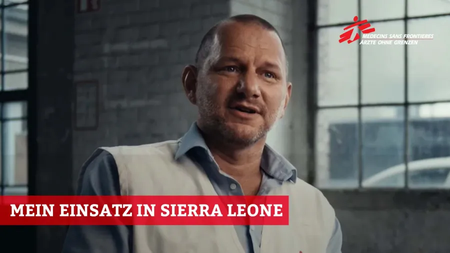 Logistiker Georg Geyer berichtet über seinen Einsatz gegen Ebola