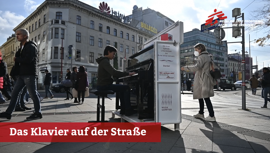 Klavier auf Mariahilfer Straße