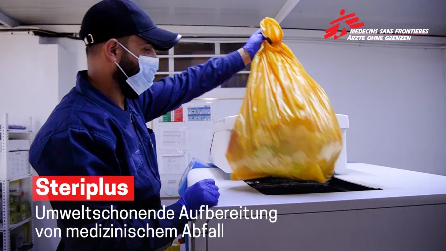 Steriplus: Maschine zur innovativen Müllentsorgung