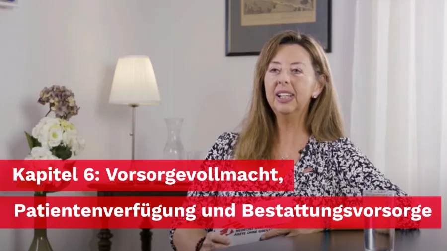 Erben und Vererben Kapitel 6: Vorsorgevollmacht, Patientenverfügung und Bestattungsvorsorge
