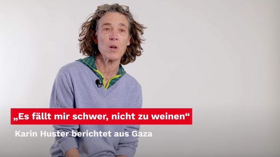 Karin Huster über die Lage in Gaza