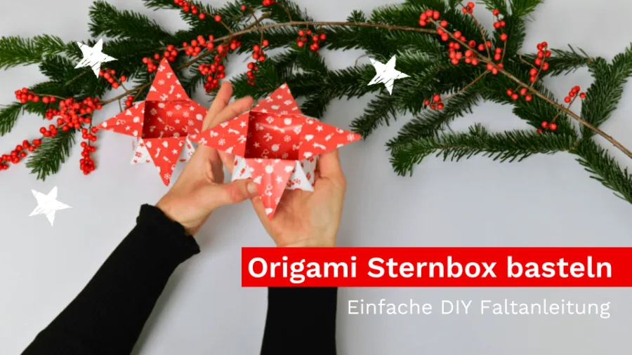 Anleitung Origami Box Basteln Thumbnail für das Video