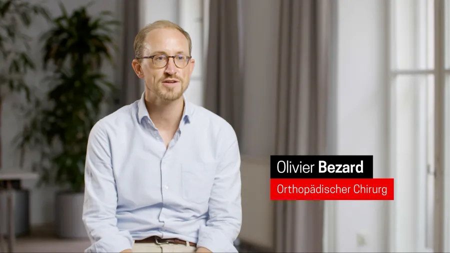 Olivier Bezard, orthopädischer Chirurg