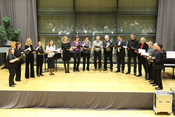 Vokalensemble beim Konzert Schon gehört