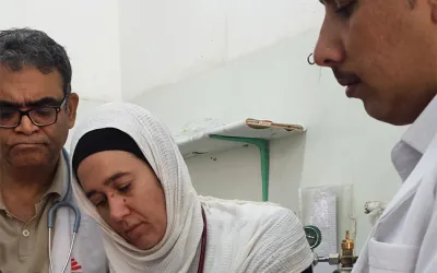 Argentinische Notärztin Mariela Carrara berichtet aus Saada im Nordjemen