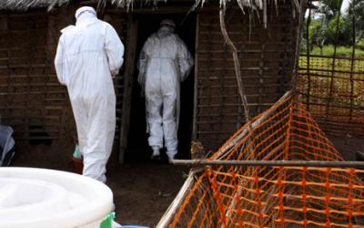 Ebola Ausbruch in Kaluamba, medizinisches Team