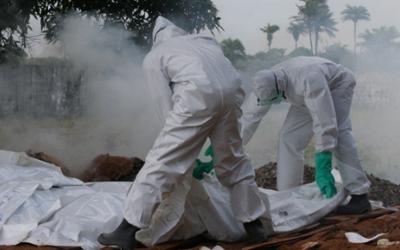 ELWA3 Ebola management centre in Monrovia, Liberia