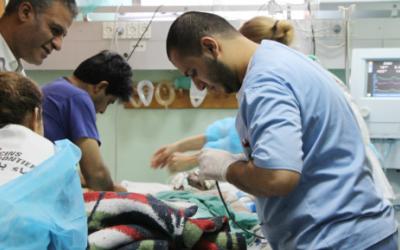 Die Notaufnahme im Al-Shifa Krankenhaus in Gaza-Stadt.