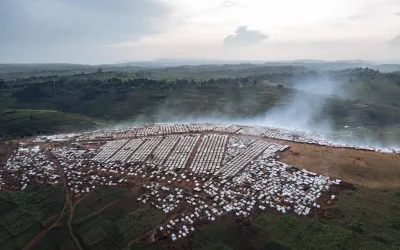 Rhoe Internally Displaced People camp, DR Congo