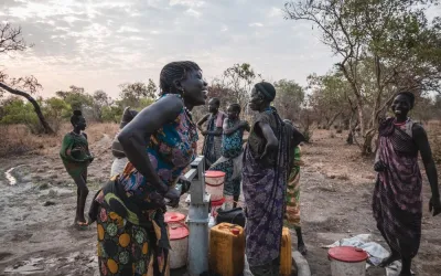 SOUTH SUDAN - Access to safe water