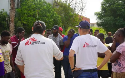 MSF teams witness overwhelming needs of migrants in Mexico’s northern border cities