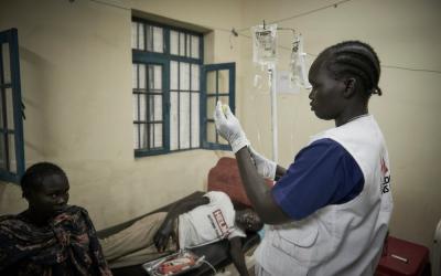 Snake bite treatment at Ameth-Bek hospital