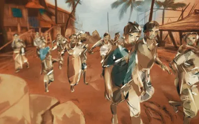 LAS | ILLUSTRATION | FLEEING VIOLENCE