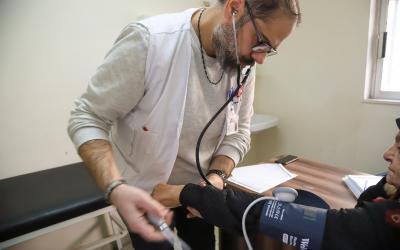 Medical mobile team in Nabatiyeh, south of Lebanon