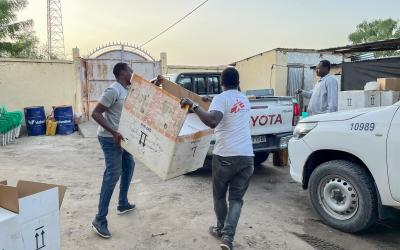 Diphteria vaccination campaign in Batha Province, Chad