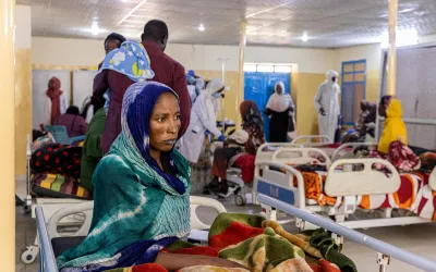 Zalingei teaching hospital emergency department, Zalingei, Central Darfur state, Sudan.
