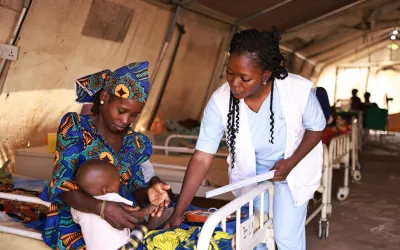 Inpatient feeding centre, Katsina