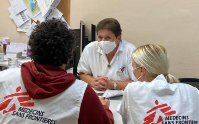 MSF COVID-19 response in care home Božice