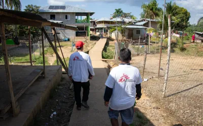MSF response along the migration routes in Latin America