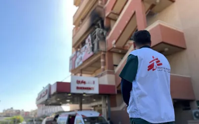 Israeli strike on Nasser hospital in Gaza