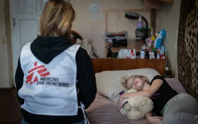 Three generations displaced by the war