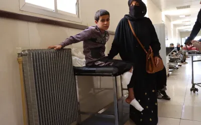 Abdulrazzaq, Injured by an Unexploded Ordnance
