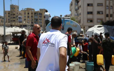 Israeli authorities are starving Palestinians of water