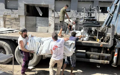 MSF forced to suspend activities in Gaza City